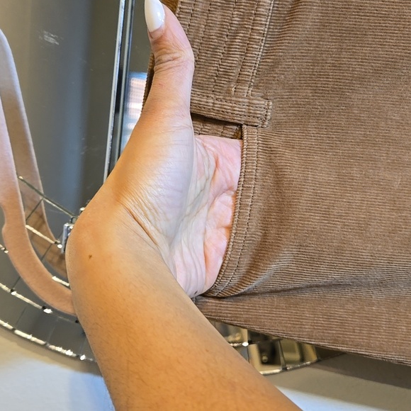 Faherty Wide Leg Pants in Brown - Picture 4 of 16